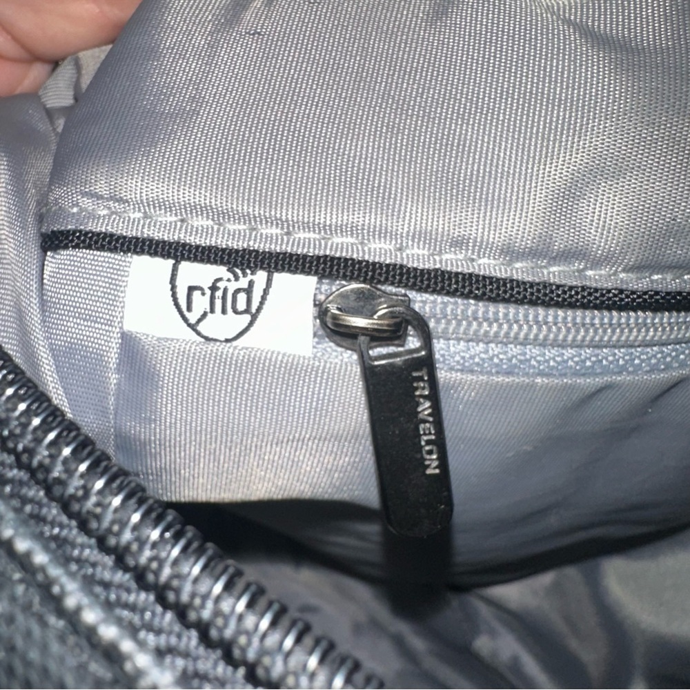Travelon Anti-Theft Metro Crossbody Bag Black RFID 43414 - Picture 11 of 16